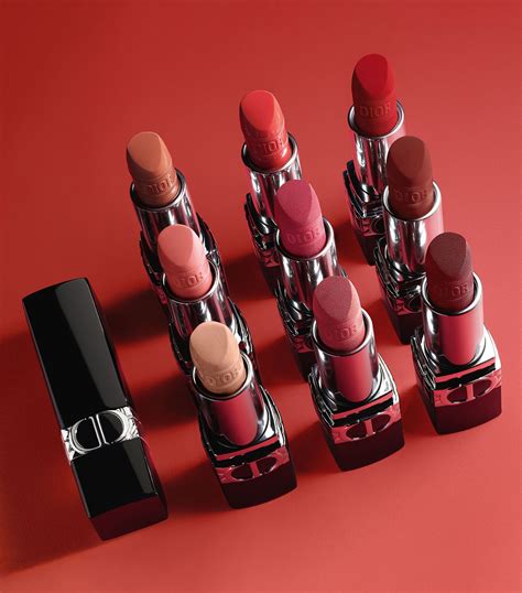 dior rouge couture lipstick set|rouge dior lipstick shades.